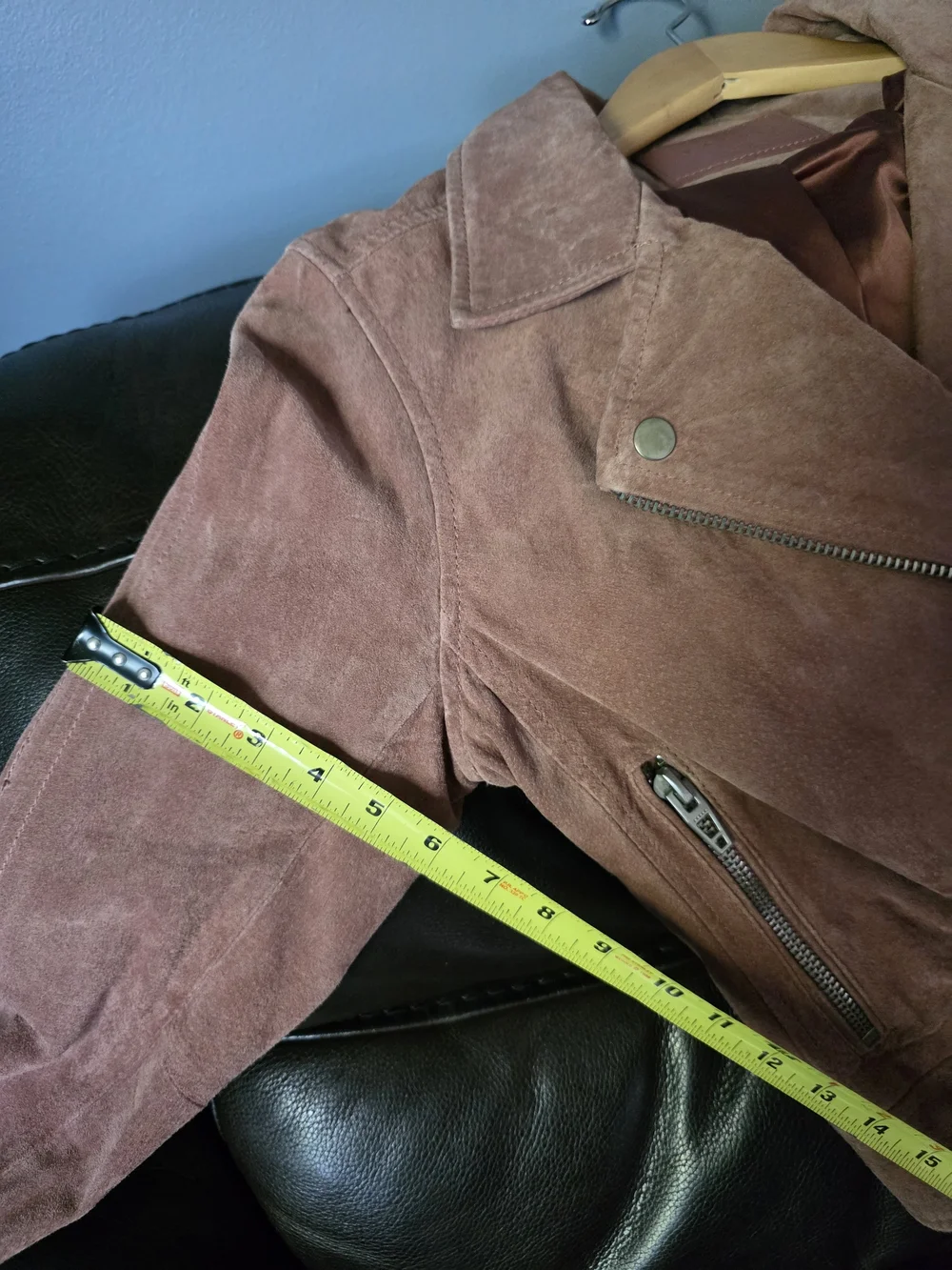 Blank NYC suede moto